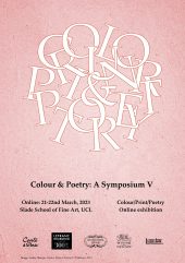Introducing Colour & Poetry: A Symposium V