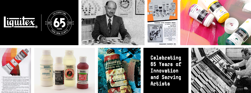 65 años de innovación junto a los artistas. Liquitex celebra su 65 aniversario