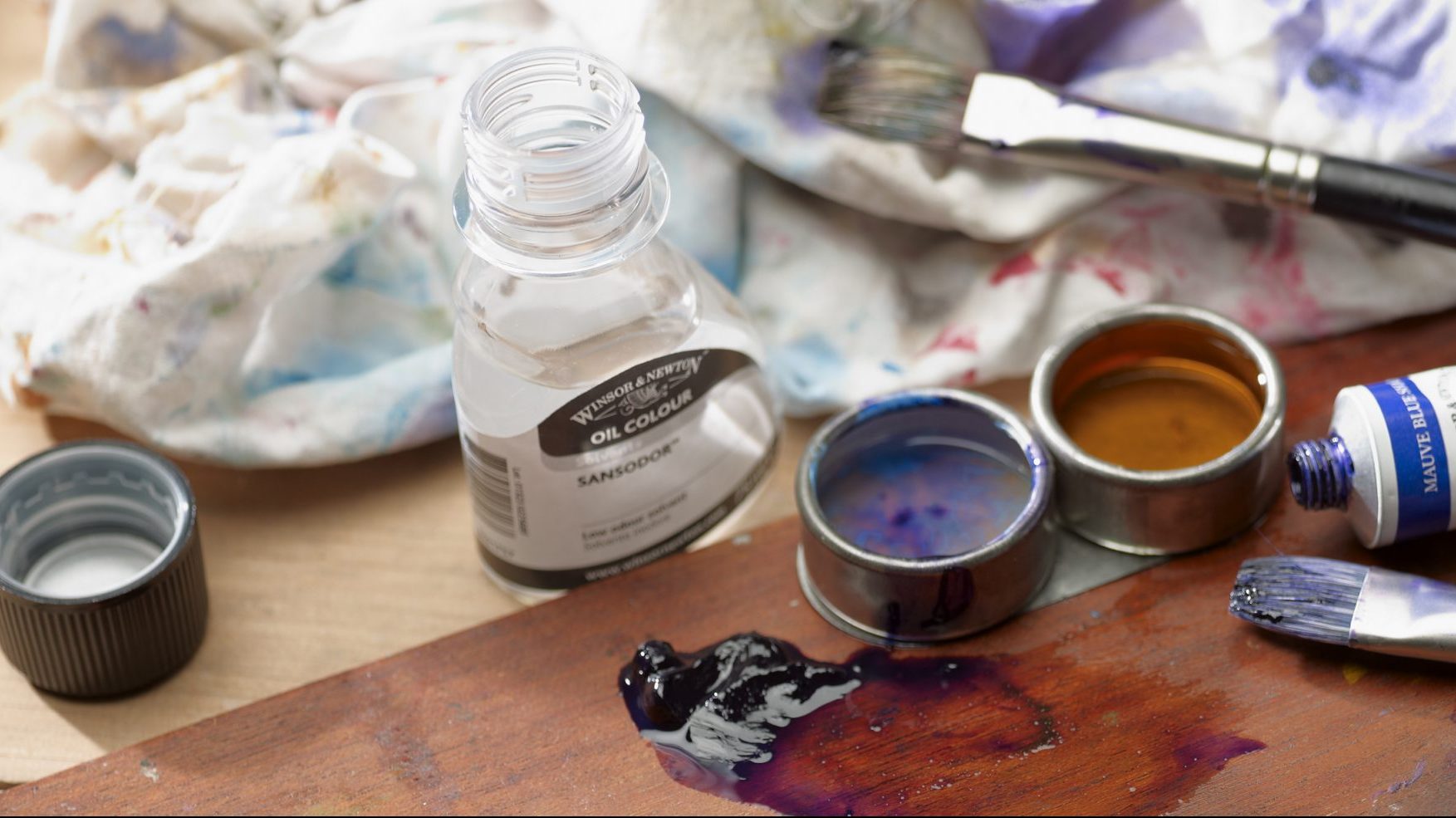 Guía del pintor al óleo para protegerse a sí mismo y al medio ambiente