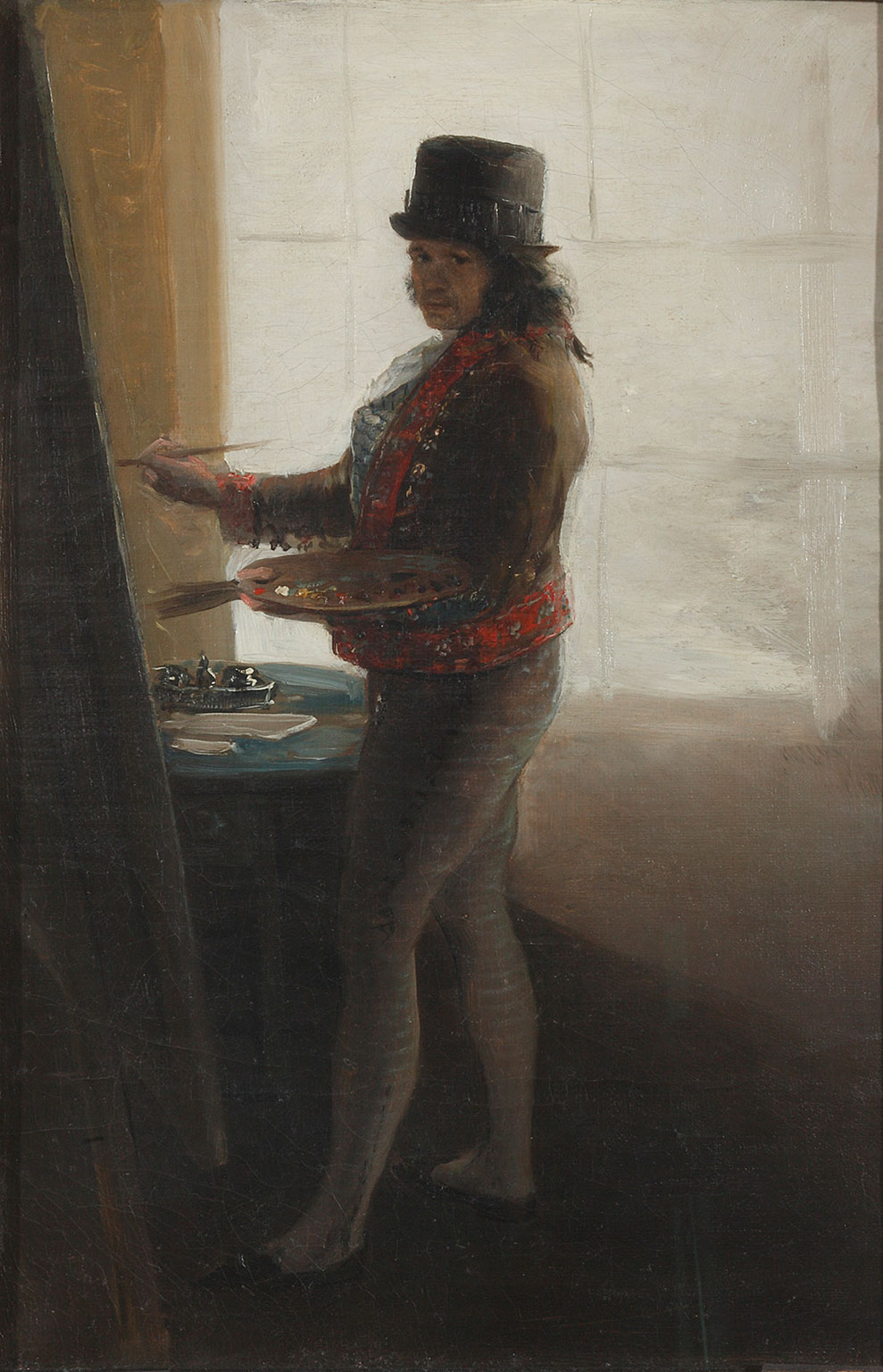1792 Goya, Self-Portrait-in his studio.jpg