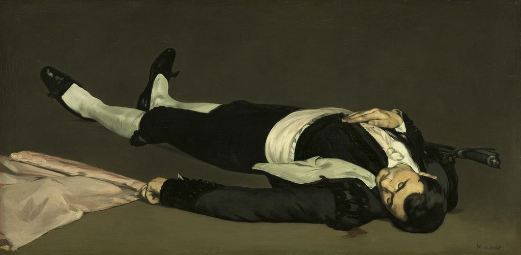 1864 edouard-manet-the-dead-toreador. 75 x 153 cm. Edouard Manet.jpg