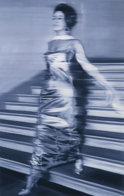 1965 GERHARD RICHTER. Woman descending the staircase. 198 x 128 cm. Oleo sobre lienzo. jpg.jpg