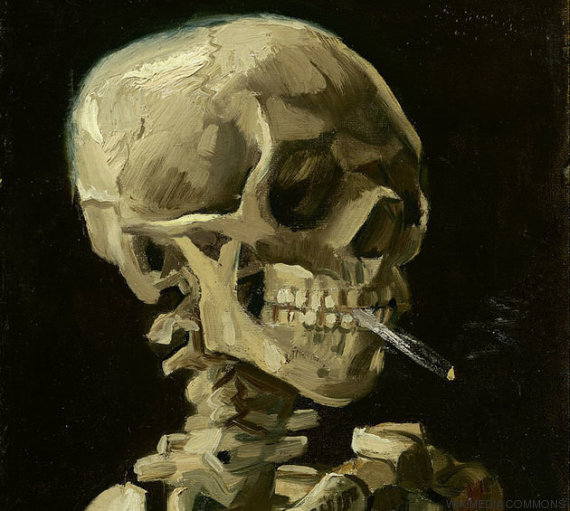 calavera con cigarrillo 1886, Vicent Van Gogh.jpg